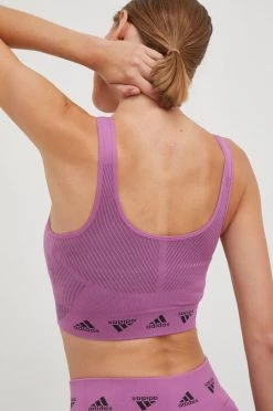 Γυναικεία Αθλητικά σουτιέν Αθλητικό σουτιέν Adidas Performance χρώμα: μοβ -Συμφωνίεςa didas Performance Κατάστημα unnamed file 657