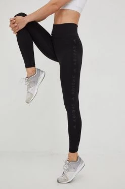 Γυναικεία Κολάν προπόνησης Adidas Performance Optime μαύρο