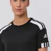 Γυναικεία Κοντομάνικο Μπλουζάκι Adidas Performance χρώμα: μαύρο -Συμφωνίεςa didas Performance Κατάστημα unnamed file 89