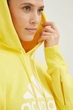 Γυναικεία Χωρίς φερμουάρ Βαμβακερή μπλούζα Adidas Performance χρώμα: κίτρινο, -Συμφωνίεςa didas Performance Κατάστημα unnamed file 891