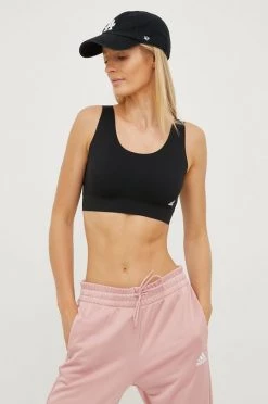 Γυναικεία Αθλητικά σουτιέν Αθλητικό σουτιέν Adidas Performance Purelounge μαύρο