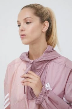 Γυναικεία Κοντά μπουφάν Αντιανεμικό Adidas Performance ροζ, -Συμφωνίεςa didas Performance Κατάστημα unnamed file 912