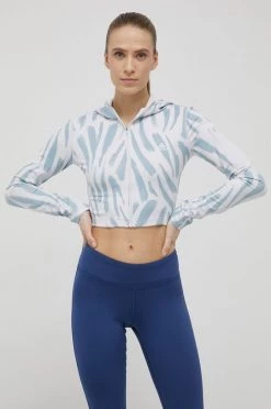 Γυναικεία Με φερμουάρ Φούτερ για τζόκινγκ Adidas Performance Run Icon χρώμα: γκρι, -Συμφωνίεςa didas Performance Κατάστημα unnamed file 994